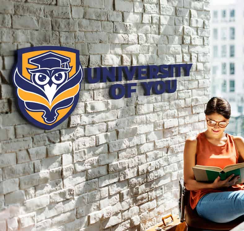 University of YOU logo design
