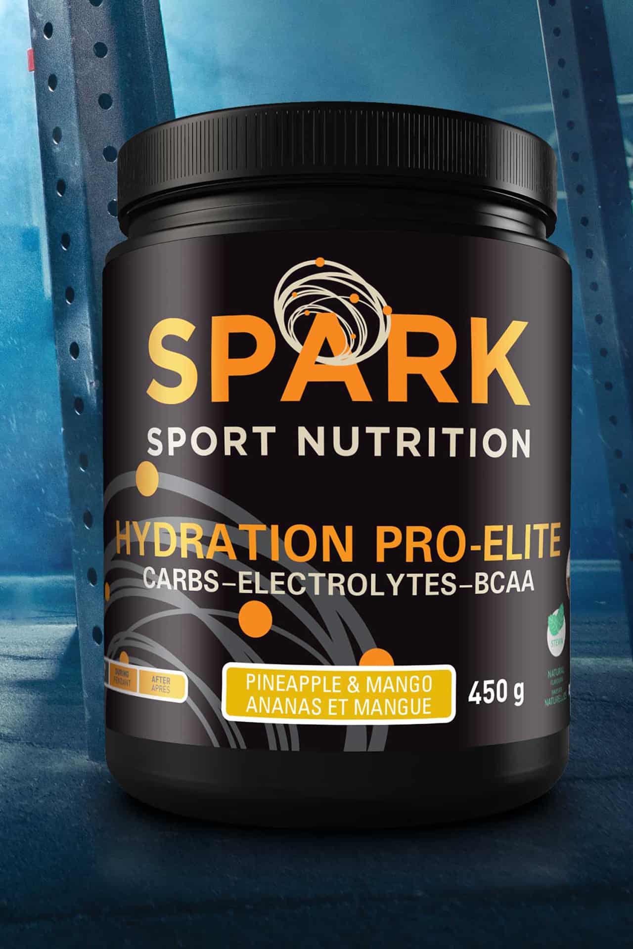 Spark Sports Nutrition label